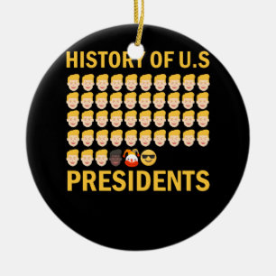 USA:s presidenter 46:e Coolans historia Julgransprydnad Keramik
