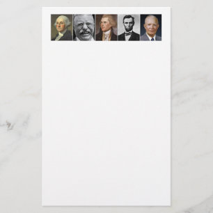 USA:s presidenter Brevpapper