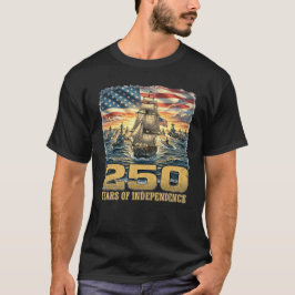 USA:s semikvartsjubiläum: 250 år av oberoende T Shirt