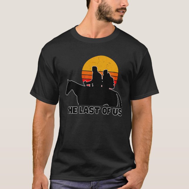 USA:s sista Joel och Ellie T Shirt (Framsida)