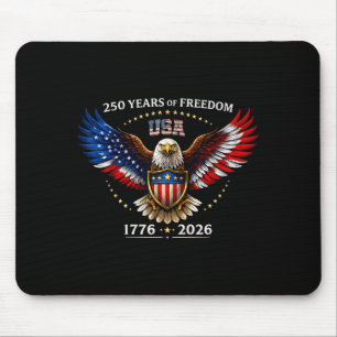 USA:s självständighet 250-årsjubileum 1776 2026 Musmatta