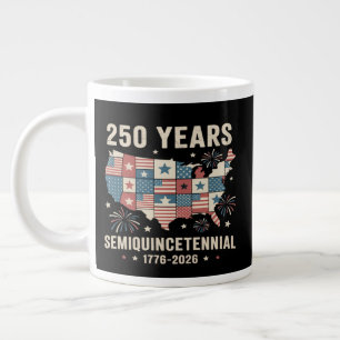 USA:s självständighet 250-årsjubileum Jumbo Mugg