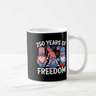 USA:s självständighetsdag 250-årsjubileum Patrioti Kaffemugg