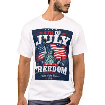 USA:s självständighetsdag 4 juli patriotisk