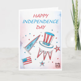 USA:s självständighetsdag - Motiv Kort