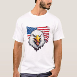 USA:s självständighetsdag Örn Design T Shirt