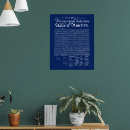 USA:s självständighetsförklaring Poster