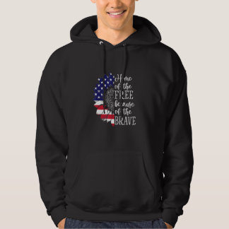 USA:s solroshem, fria och Modiga Hoodie