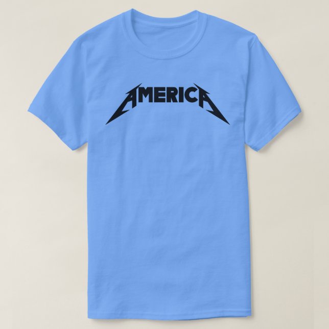 USA:s Sten och RollInspired-design T Shirt (Design framsida)