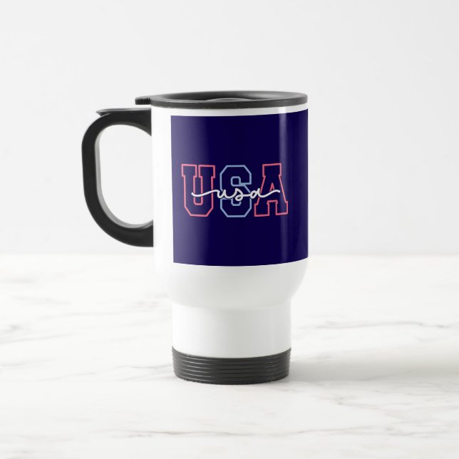 USA:s text 4:e juli Design-62118 Resemugg (Vänster)