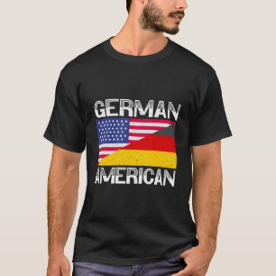 USA:s Tysklanda Flagga American Von Steuben Day T Shirt