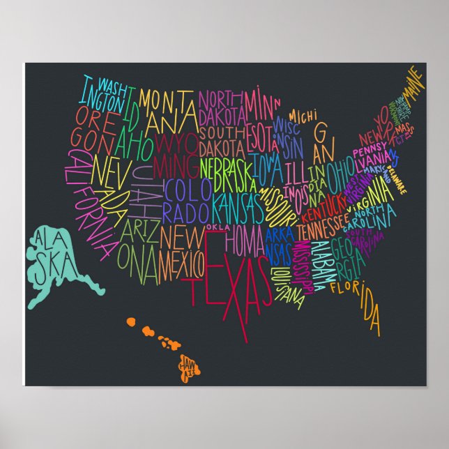 USA:s upphandlingskonstruktion Poster (Framsidan)