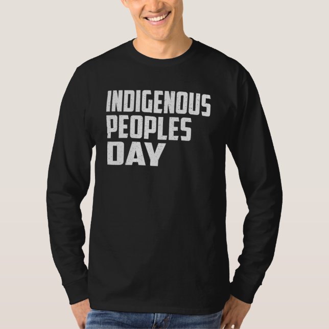 USA:s ursprungsbefolkningsdag T Shirt (Framsida)