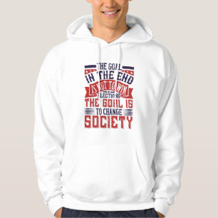 USA:s val - målet är att förändra samhället Hoodie