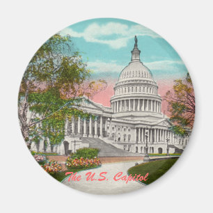 USA:s Vintage Magnet i Huvudstad