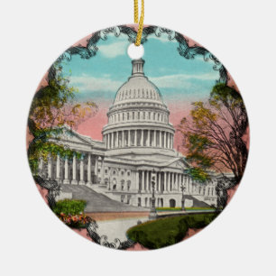 USA:s Vintage Ornament i Huvudstad