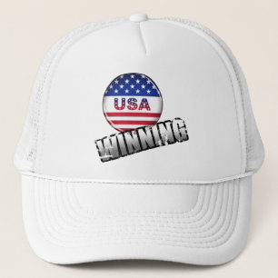 USA segra - hatt Truckerkeps
