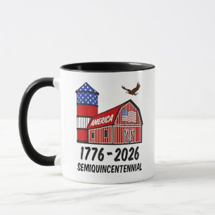USA Semiquincentenial 250-årsdagen 1776-2026 Mugg