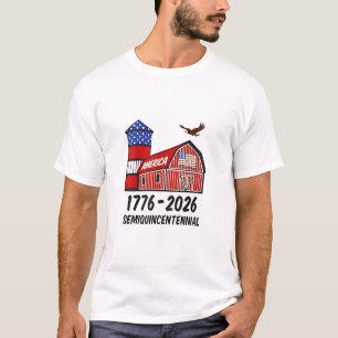 USA Semiquincentenial 250-årsdagen 1776-2026 T Shirt