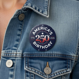 USA Semiquincentennial 1776-2026 Amerikas 250-årsj Knapp