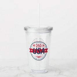 USA Semiquincentennial Amerikas 250-årsjubileum Take Away Mugg