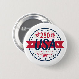 USA Semiquincentennial USA:s 250-årsjubileum Knapp