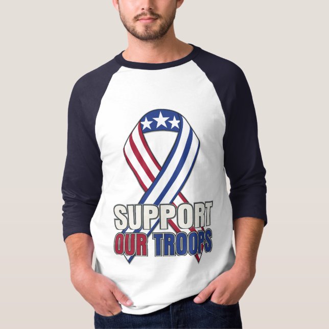 USA service våra soldater Tröja (Framsida)