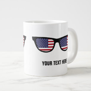 USA Shades anpassningsbar mugg Jumbo Mugg