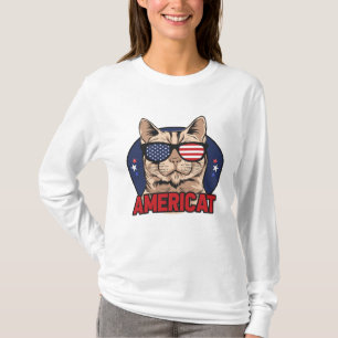 Usa Shirt Americat Shirt Frihetsgudstjänst T