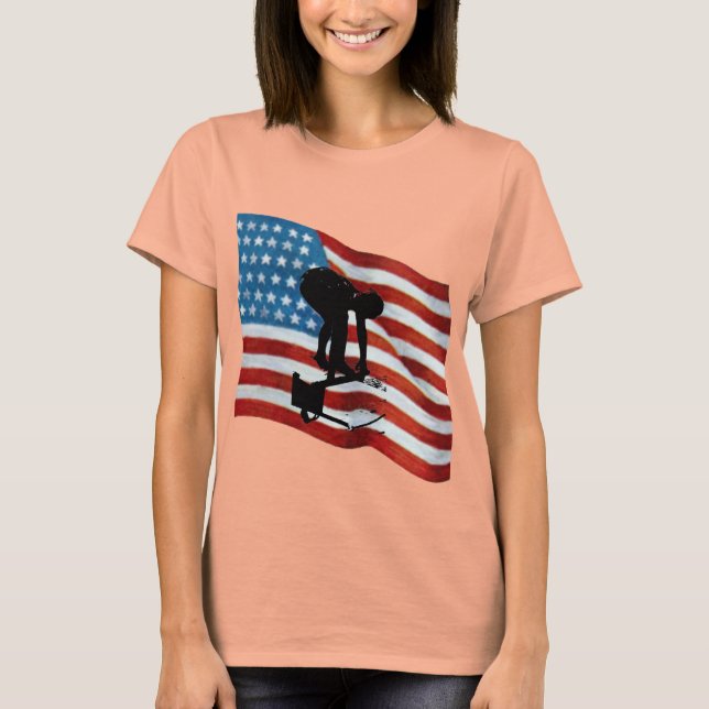 USA SIMMA T-SHIRT (Framsida)