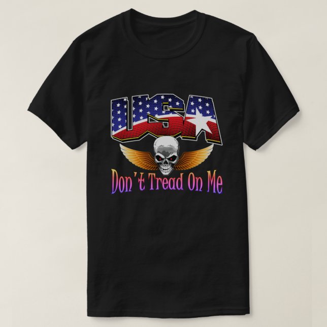 USA skalleT-tröja vid AntsAfire Tröja (Design framsida)