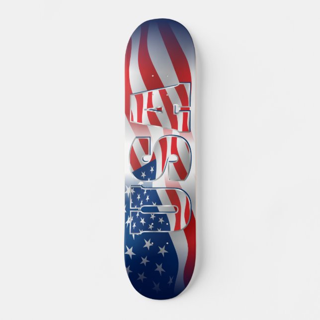 USA Skateboard (Framsida)