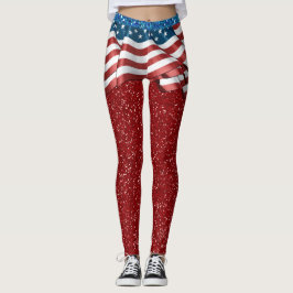 USA Skirt ILLUSION Mode Leggings