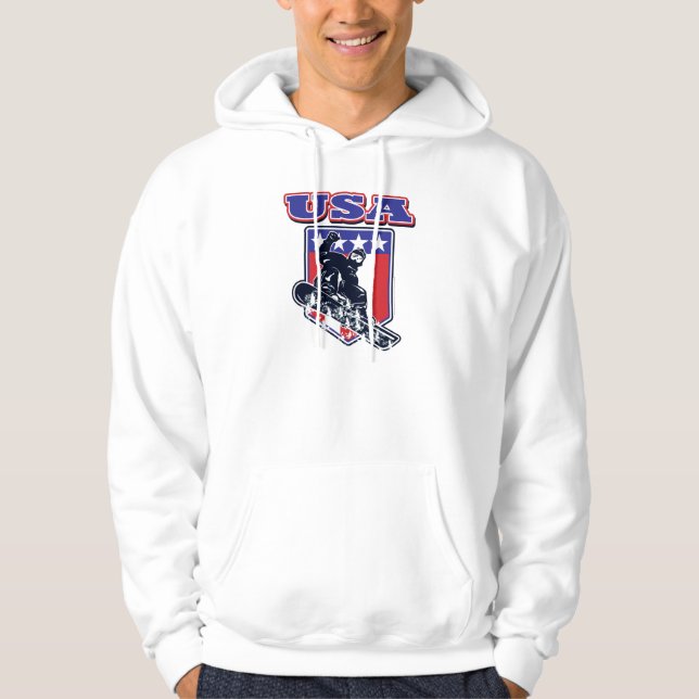 USA Snowboardåkare Sweatshirt (Framsida)