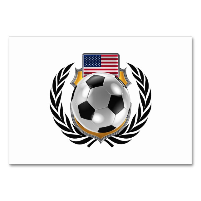USA Soccer Champions Bordsnummer (Framsidan)