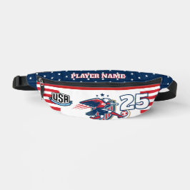 USA Soccer Eagle National Team Patriotic Action