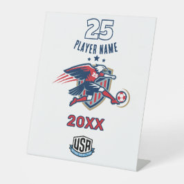 USA Soccer Eagle National Team Patriotic Action