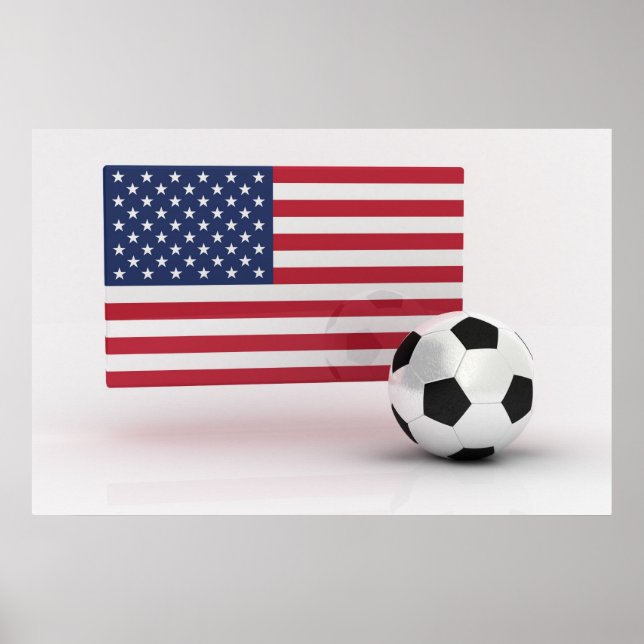 USA Soccer Poster (Framsidan)