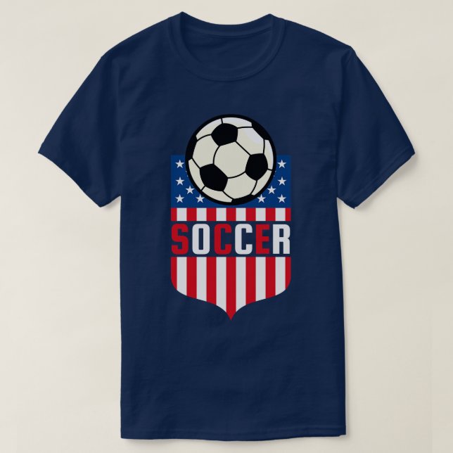USA Soccer T Shirt (Design framsida)