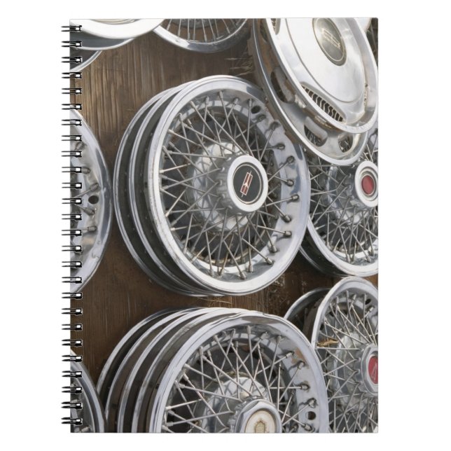 USA som är ny - mexico, Prewitt: Auto Hubcaps/Rt. Anteckningsbok (Framsidan)