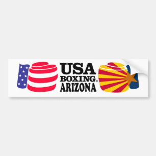 USA som boxas den Arizona bildekalet Bildekal