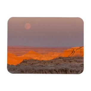 USA, South Dakota, Badlands nationalpark Magnet