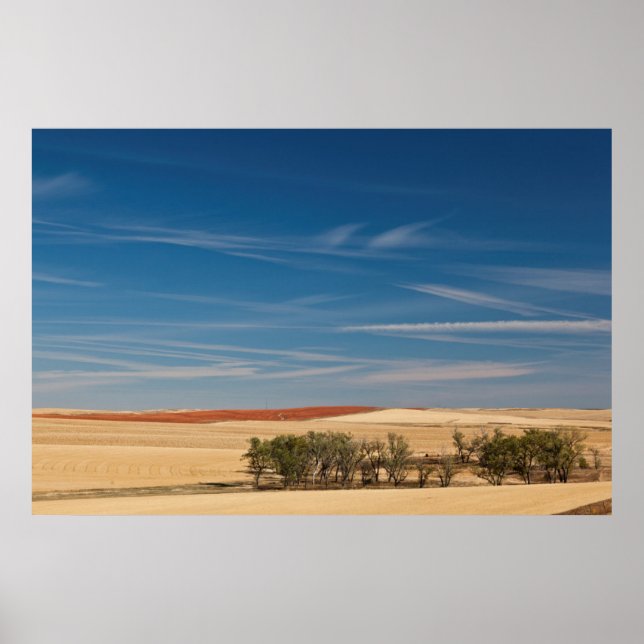 USA, South Dakota, Murdo, prärielandskap Poster (Framsidan)