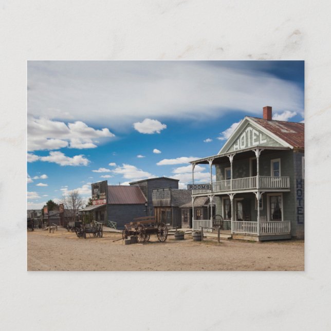 USA, South Dakota, Stamford, 1880 Town, Pioneer Vykort (Framsida)