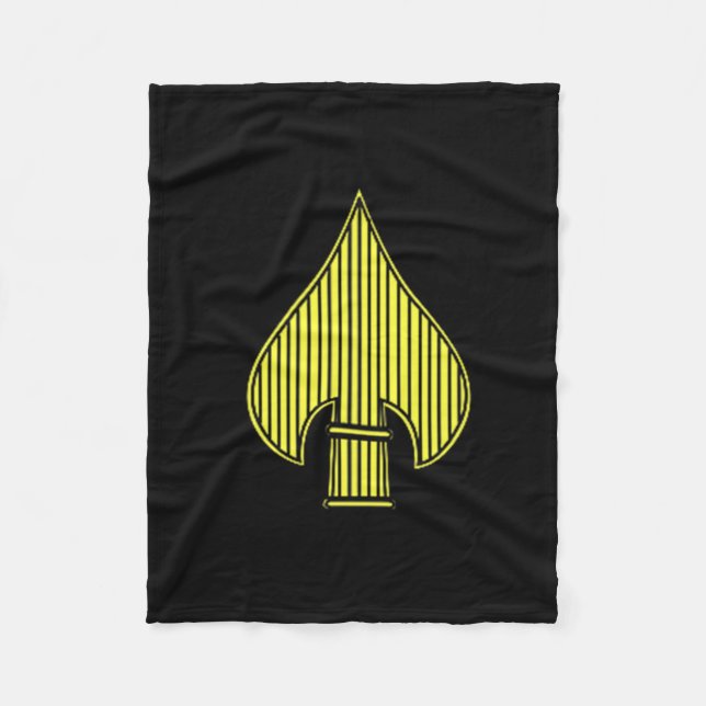Usa Speciell Operations Command Logotyp Patriotic  Fleecefilt (Framsidan)
