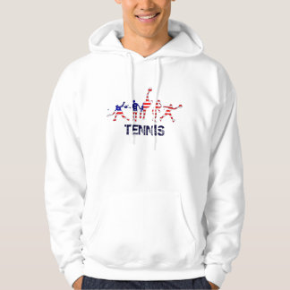 USA sportar - USA tennisspelaretennis Hoodie