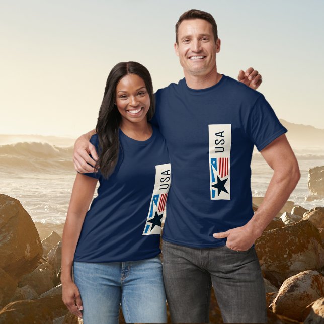 USA Stars och stripes Graphic T Shirt (Skapare uppladdad)