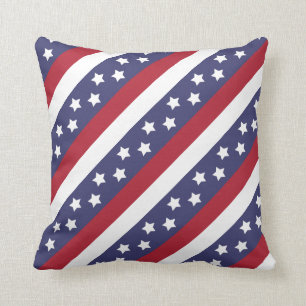 USA stars och stripes Kudde