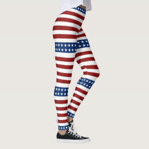 USA STARS OCH STRIPES LEGGINGS