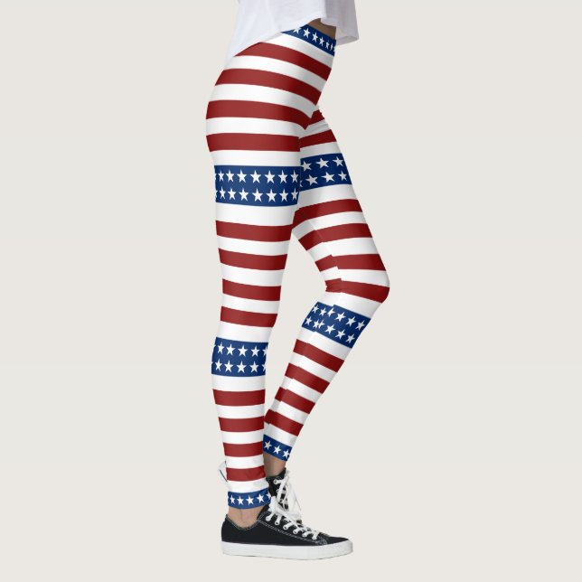 USA STARS OCH STRIPES LEGGINGS (Höger)